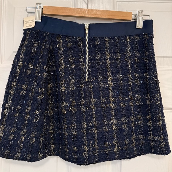 NWT Mayoral Sequin and Metallic Tweed Skirt - Picture 2 of 4